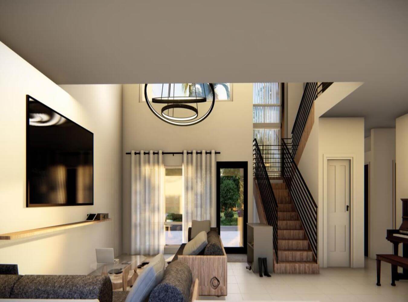 Interior View of Clover